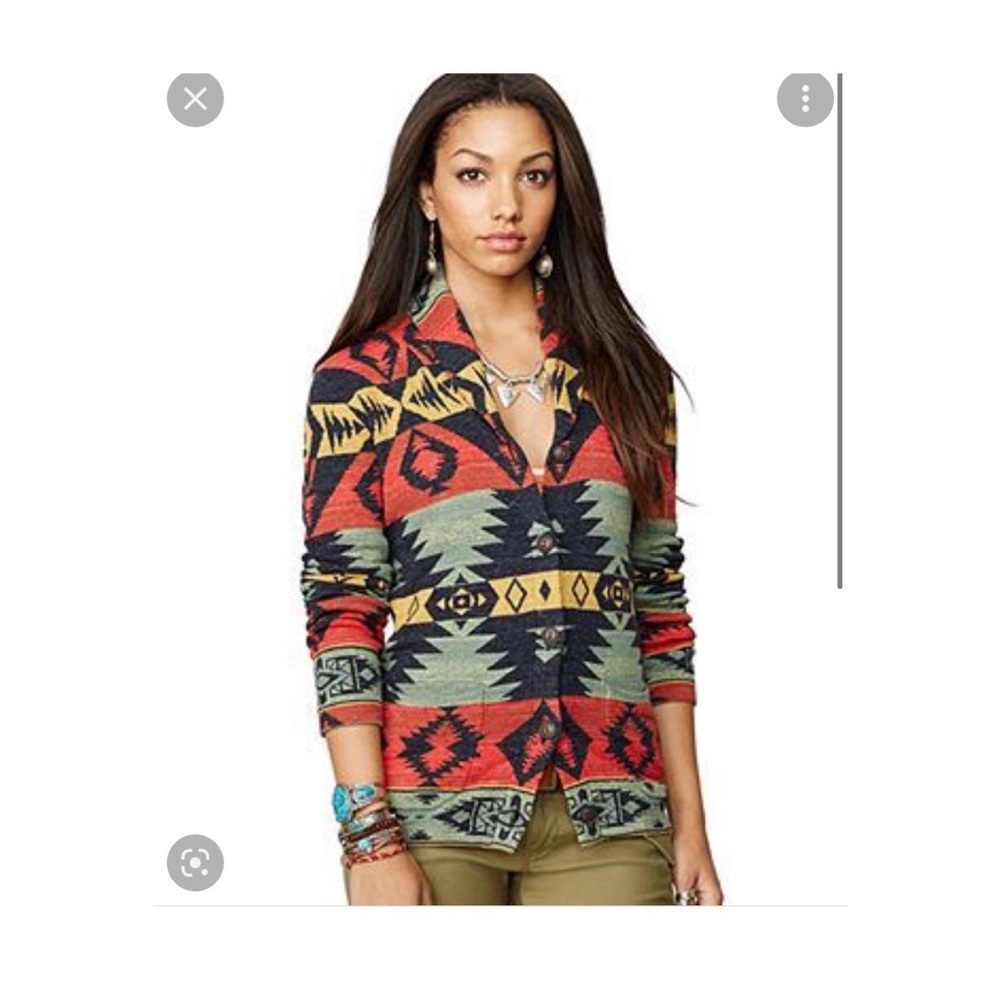 Denim and supply cardigan